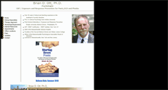 Desktop Screenshot of drbrianott.net
